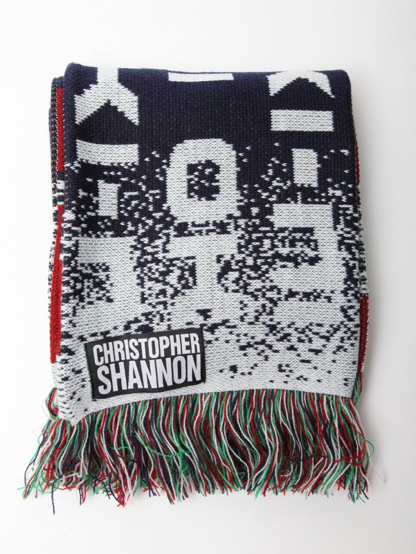 Christopher Shannon x oki-ni  Mens Football Scarf