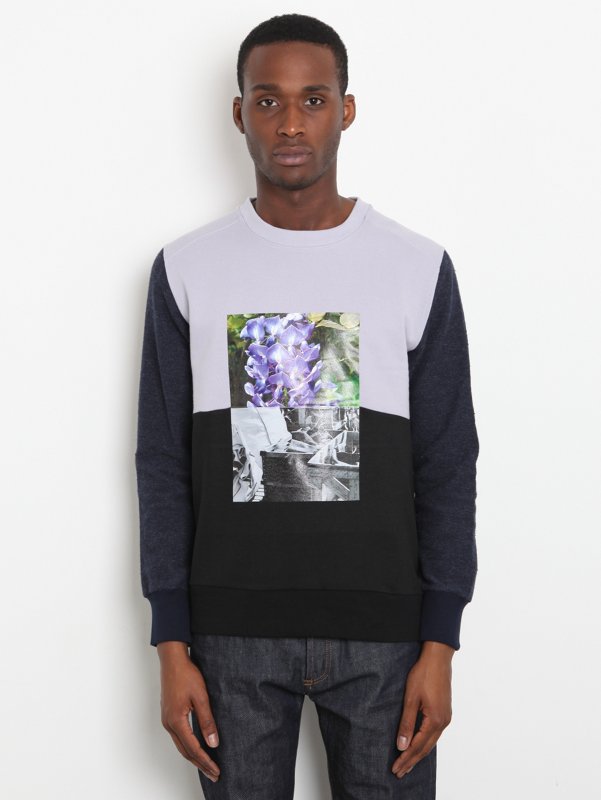 Christopher Shannon Men's Collage Print Sweatshirt
