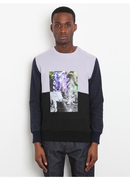 Christopher Shannon Men's Collage Print Sweatshirt