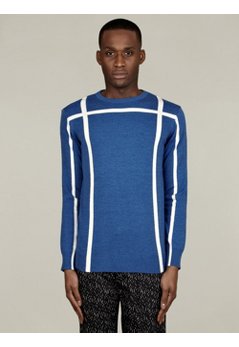 Men's Jacquard Knit Jumper