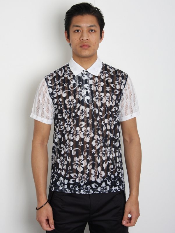 Comme des Garcons SHIRT Hawaiian Floral Shirt