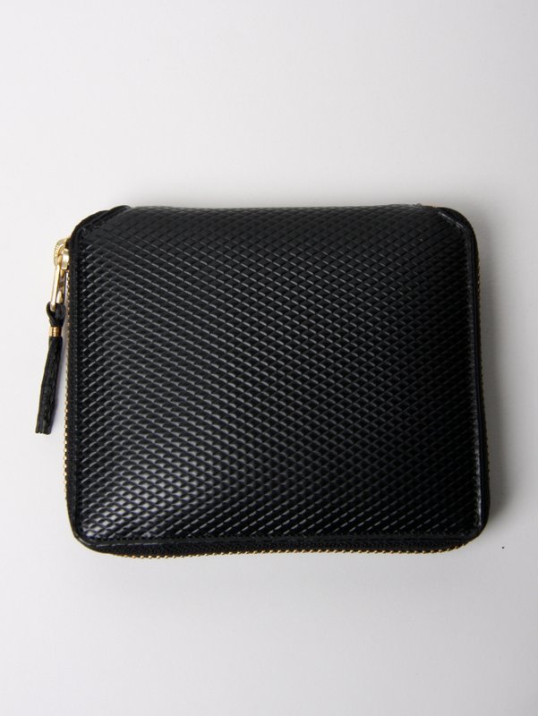 COMME des GARCONS Textured Leather Coin Pouch Wallet