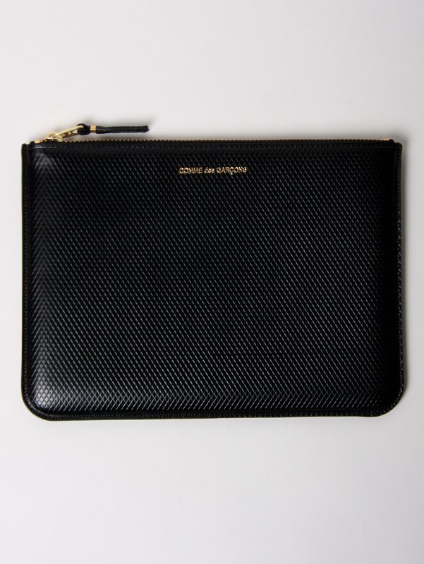 COMME des GARCONS Textured Leather Document Wallet