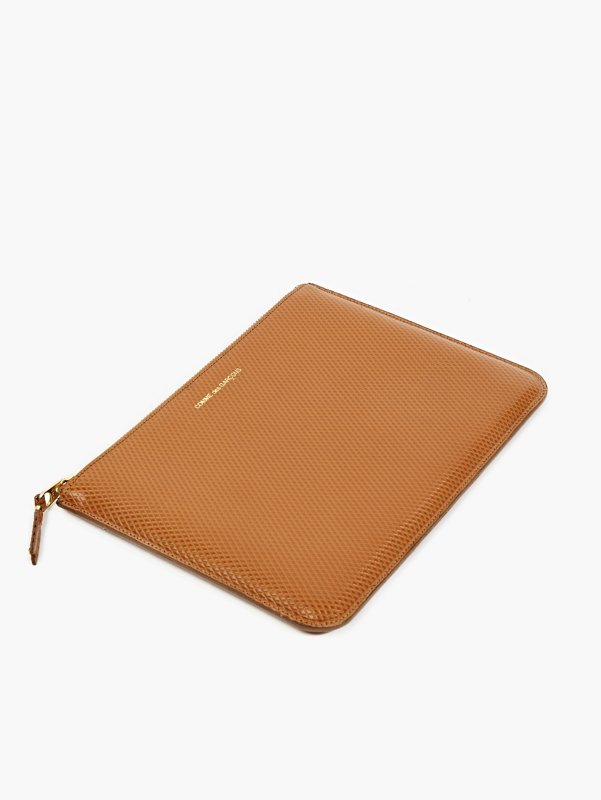 COMME des GARCONS Textured Leather Document Wallet