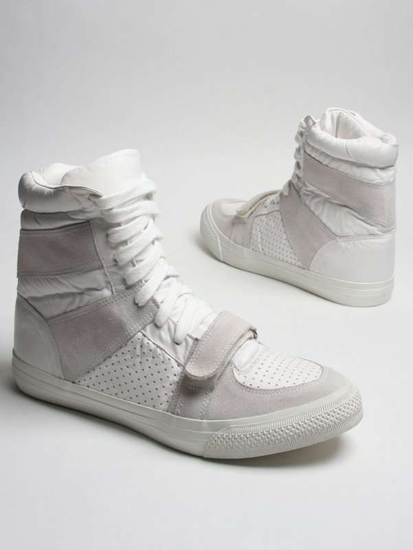 Washed Leather sneaker Boot