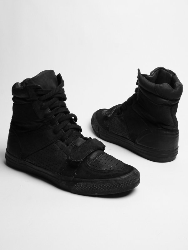 Christian Peau Washed Leather sneaker Boot