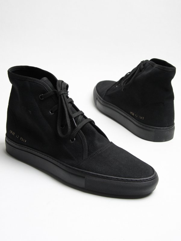 Common Projects Safari Boot in Canvas