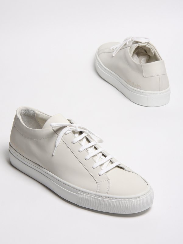 COMMON PROJECTS Achilles Rubberised Low Sneakers
