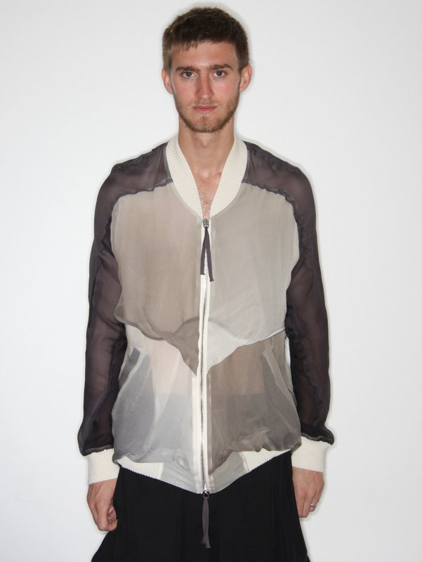 Silk Bomber Jacket