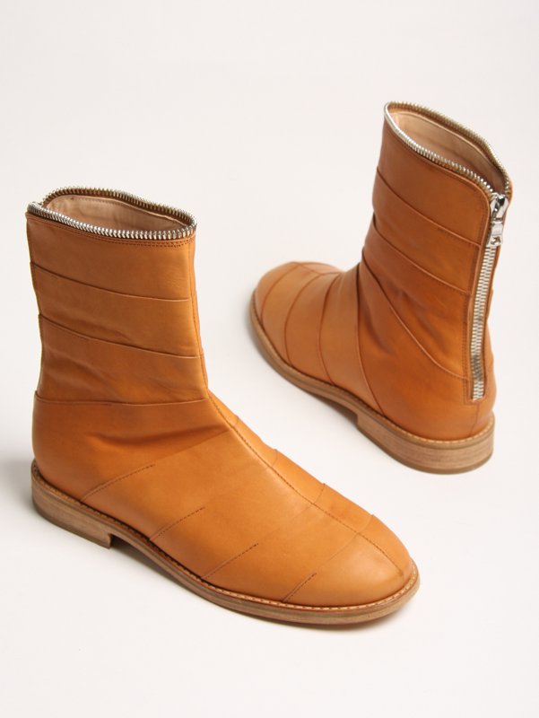 Damir Doma Layered Back Zipped Boot
