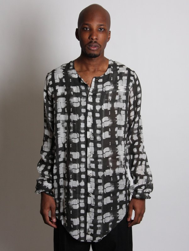 Damir Doma 'Sacrum' Round Collar Shirt