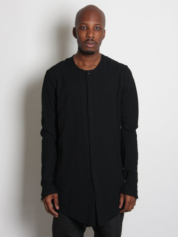 Damir Doma Round Neck Fitted Saltier Shirt
