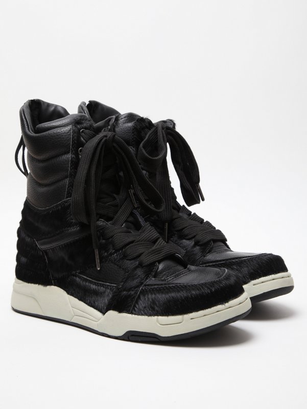 Diet Butcher Slim Skin Horse Hair High Top Sneaker