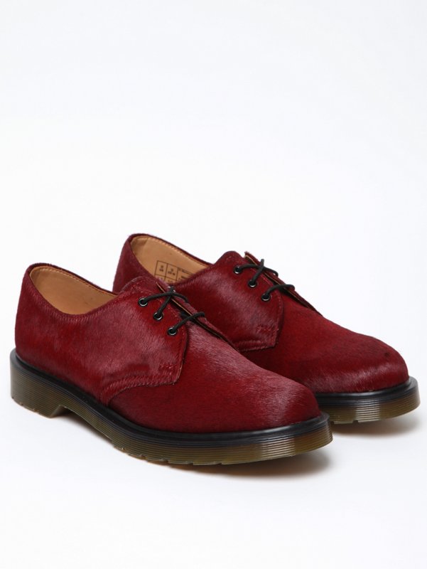 Dr Martens Hair on Horsey 3 Eye Derby Shoe