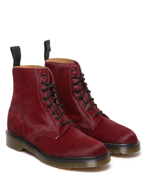 Dr Martens Hair on Horsey 8 Eye Pascal Boot