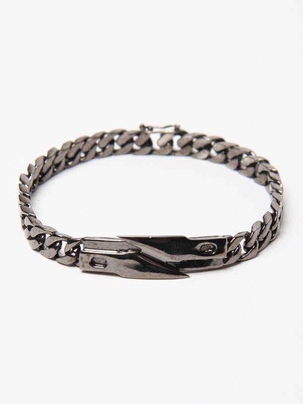 Eddie Borgo Silver Blade ID Bracelet 