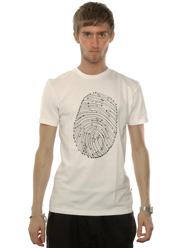 electronic poet Fingerprint T-Shirt``
