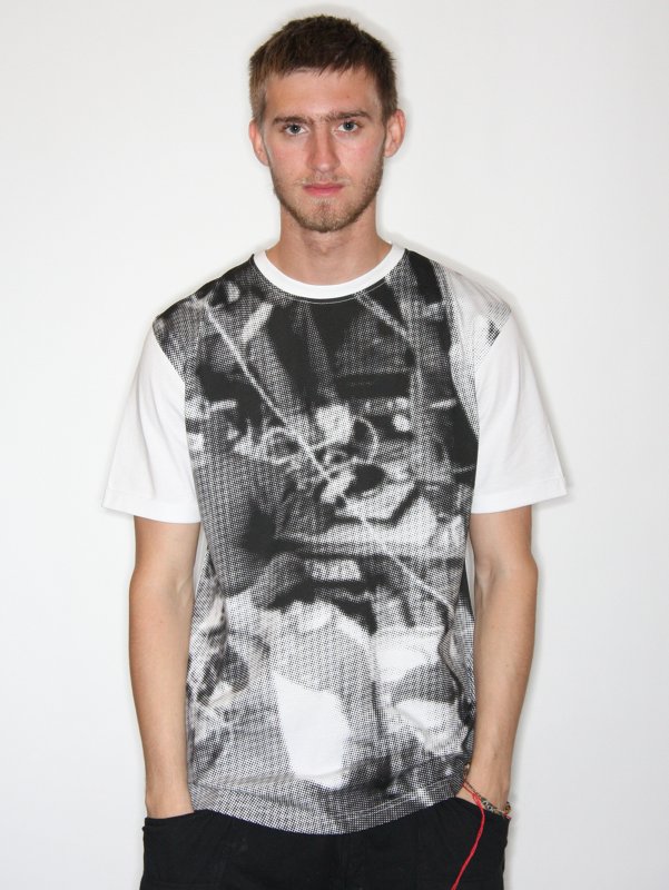 Capped Sleeve Printed Pymca Rave T-shirt