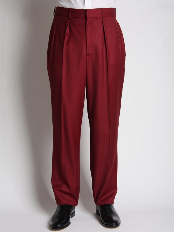 E Tautz for oki-ni Exclusive Single Pleat Trouser