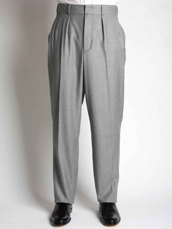 E Tautz for oki-ni Exclusive Single Pleat Trouser