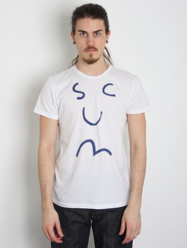 Evisu Scum Round Collar T-Shirt