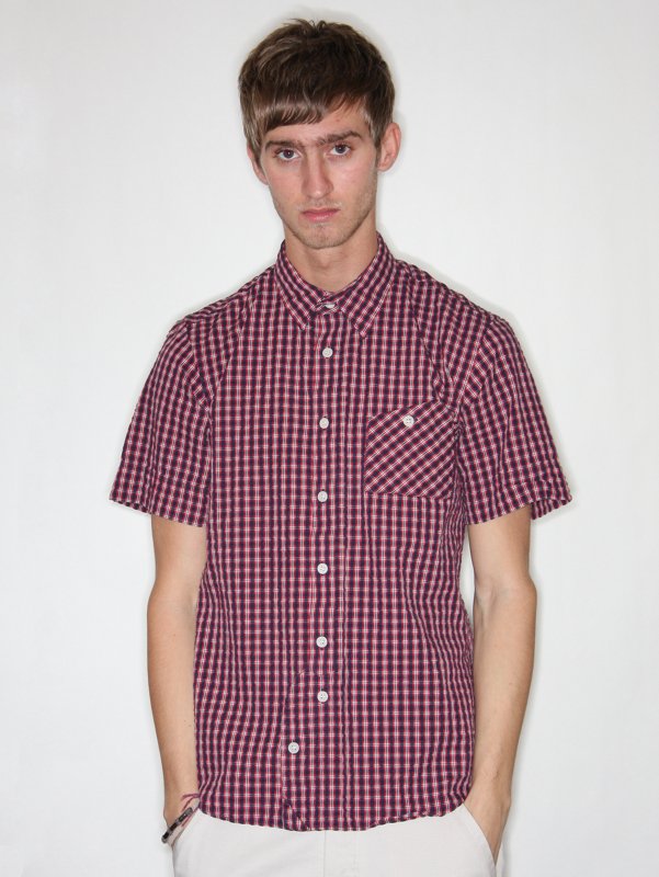 FOLK Short Sleeve Seersucker Shirt