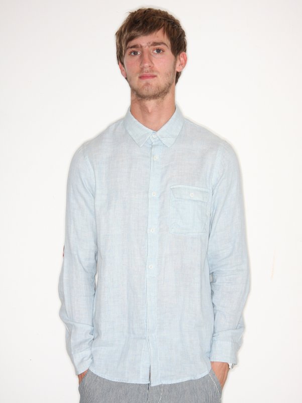 Folk Elbow Patch Shirt