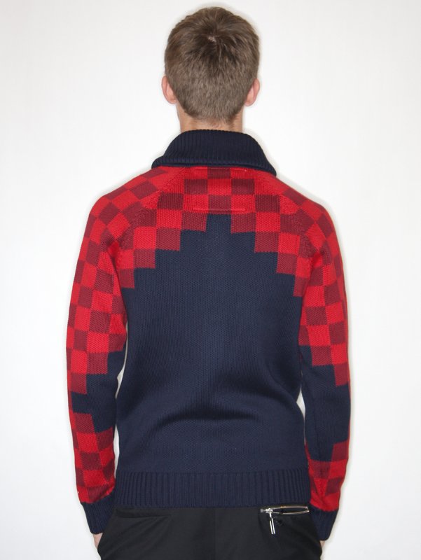 Folk Chunky Square Cardigan