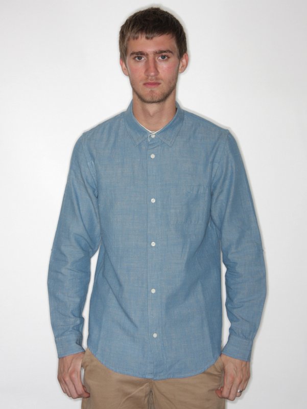 Folk Elbow Patch Shirt