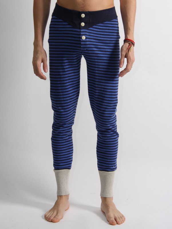 Folk Stripe Long Johns