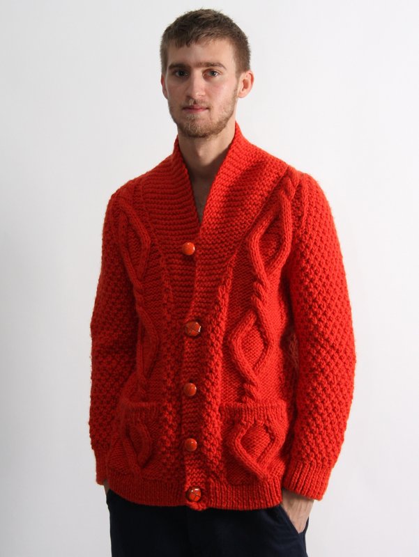 Folk Handknit Cardigan