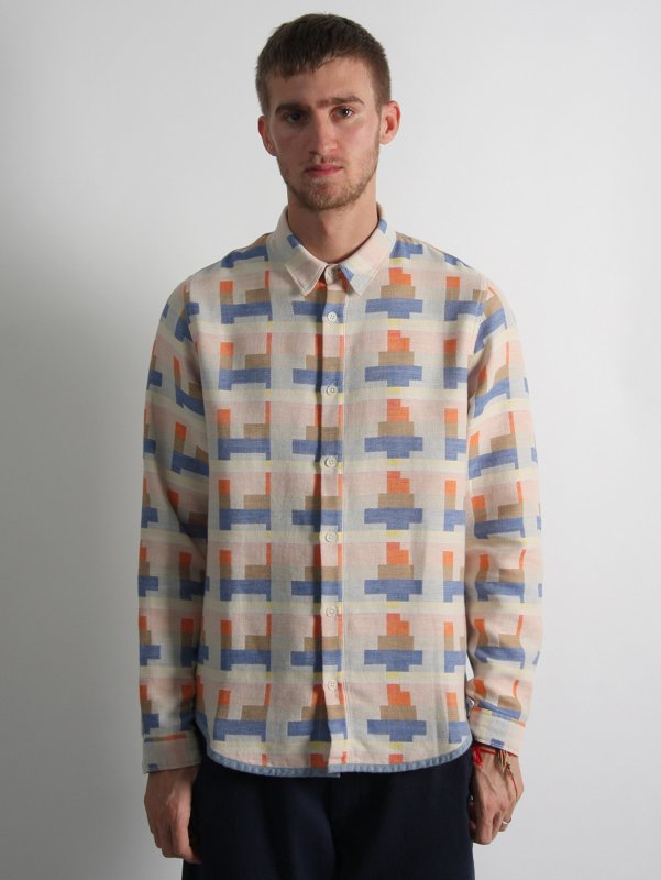 Folk Archive Denim Trim Shirt