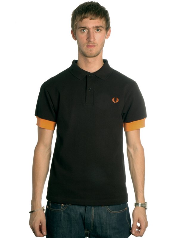 Fred Perry Deep Cuff Collar Polo By FRED PERRY