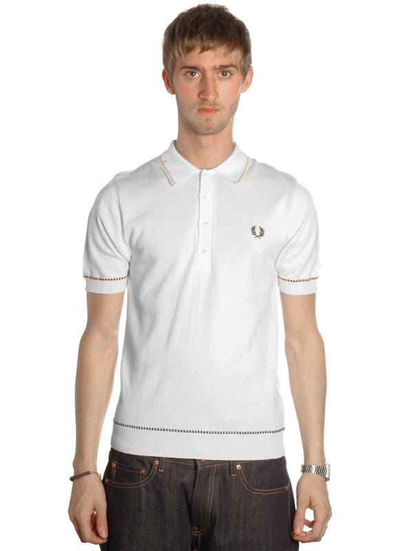 Fred Perry Drop Tip Sports Knitwear