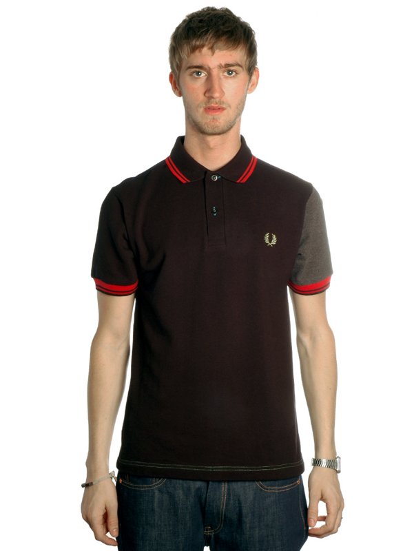 Fred Perry Odd Panel Polo Shirt