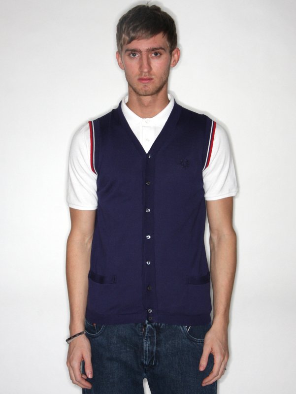 Fred Perry Knitted Gilet