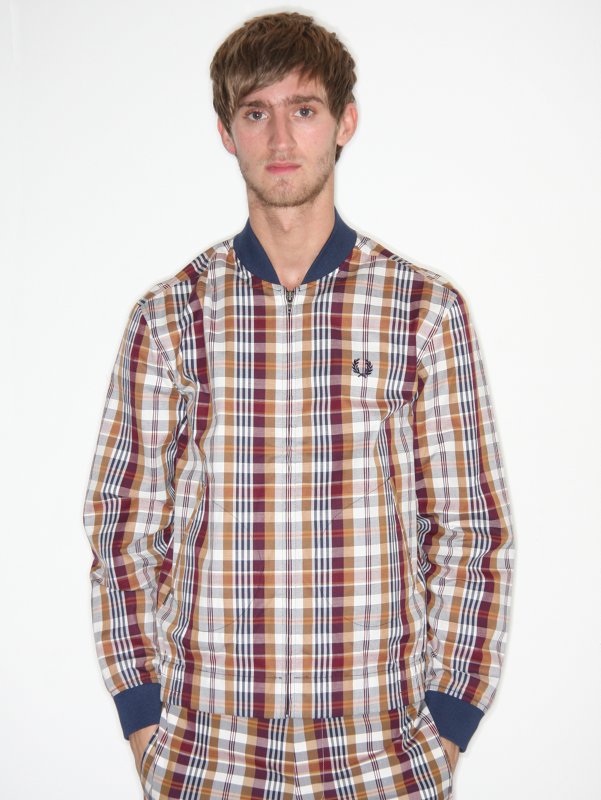Fred Perry Madras Check Bomber