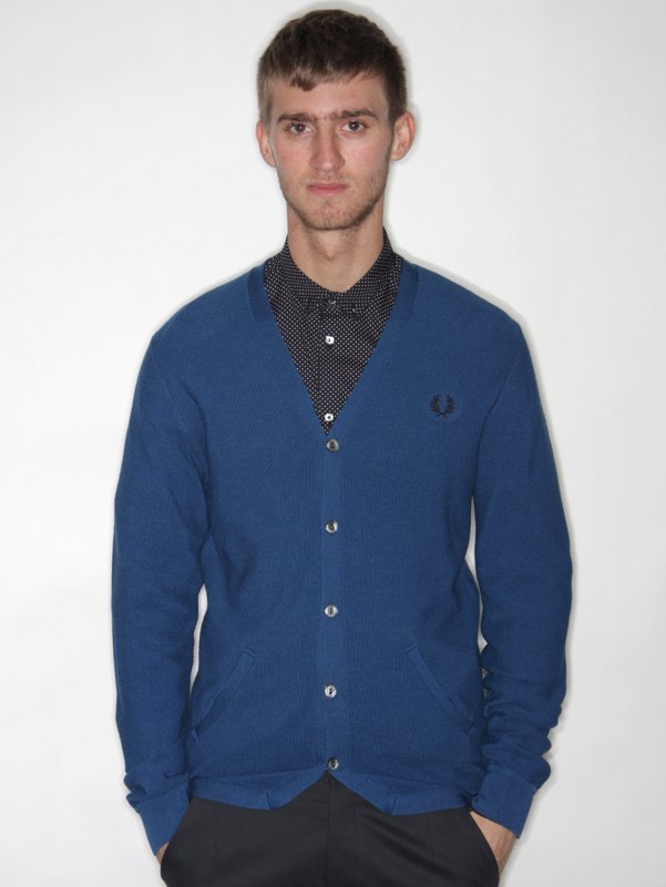 FRED PERRY Tailored Pique Knit Sweater