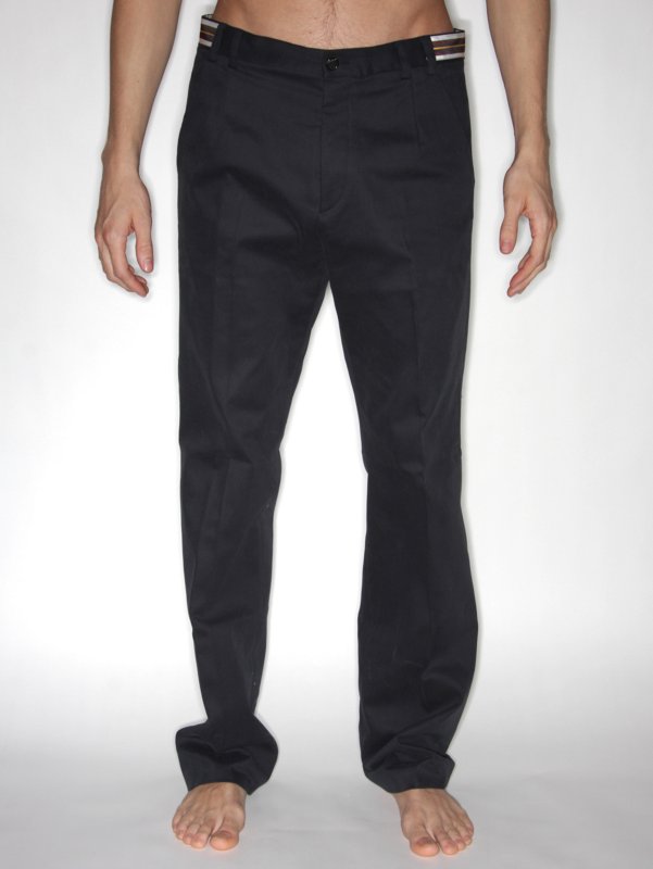 FRED PERRY Grosgrain Tape Trousers