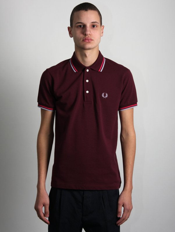 Fred Perry Japanese Slim Fit Twin Tipped Polo