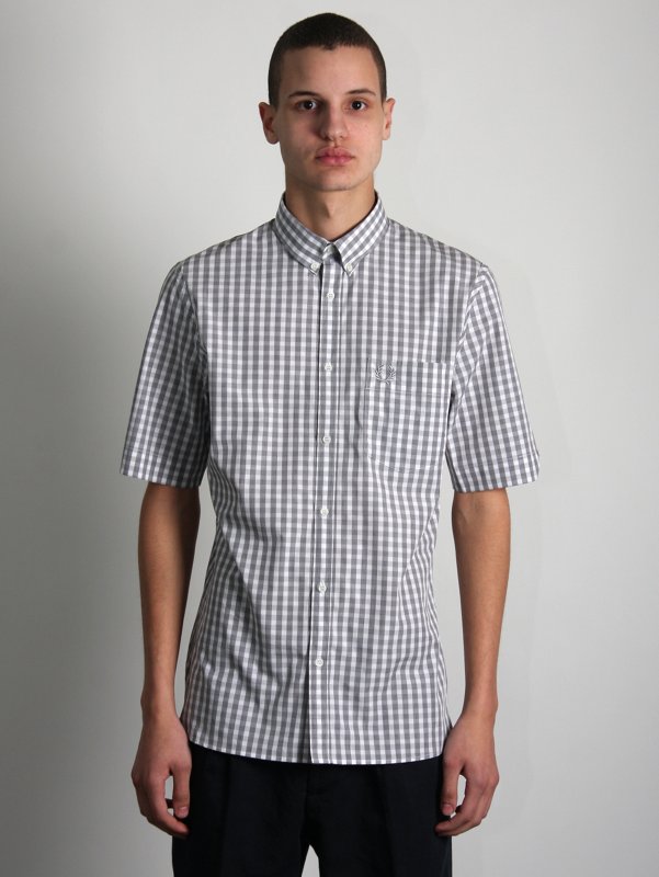 Fred Perry Short Sleeve Gingham Shirt