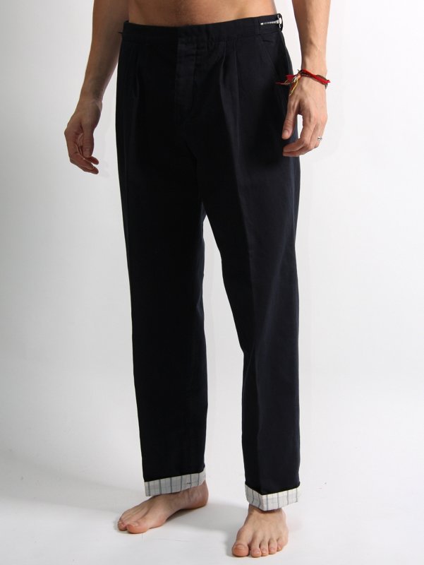 Fred Perry Wide Leg Zip Adjuster Trousers