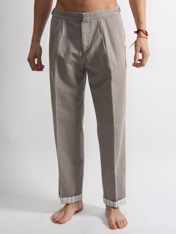Fred Perry Wide Leg Zip Adjuster Trousers