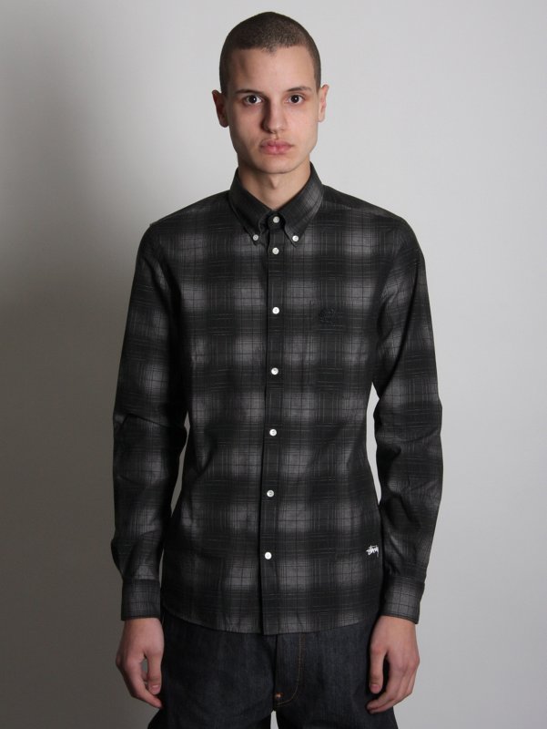 Fred Perry x Stussy Long Sleeve Printed Shirt