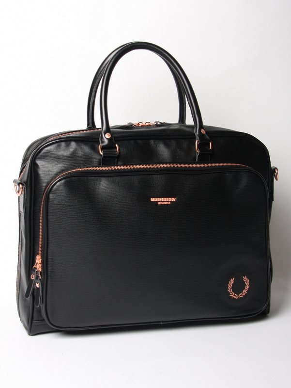 Fred Perry Leather PVC Carry All