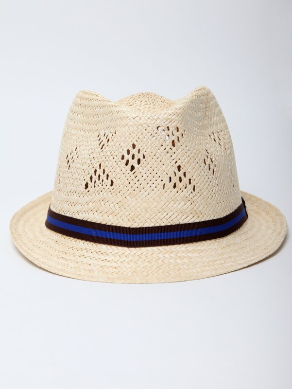 Fred Perry Laurel Men's Straw Trilby Hat