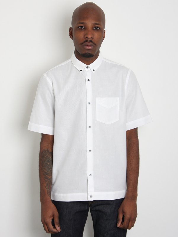 Fred Perry Laurel Men's Short Sleeve Waffle Shirt