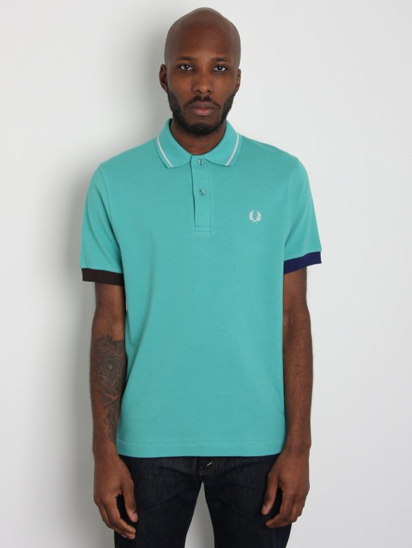 Fred Perry Laurel Men's Club Stripe Polo Shirt