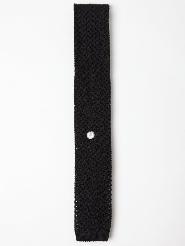 Fred Perry Laurel Men's Silk Knitted Tie W/Tie Pin