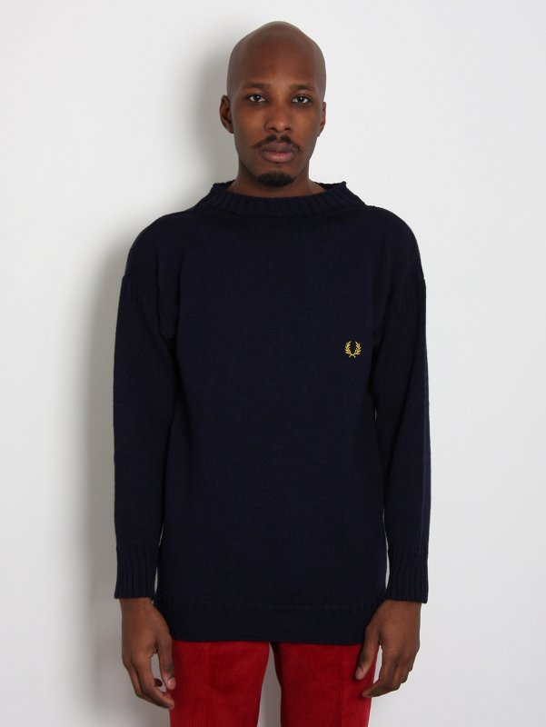Fred Perry Laurel x Guernsey Woollens Men's Sweater Jumper